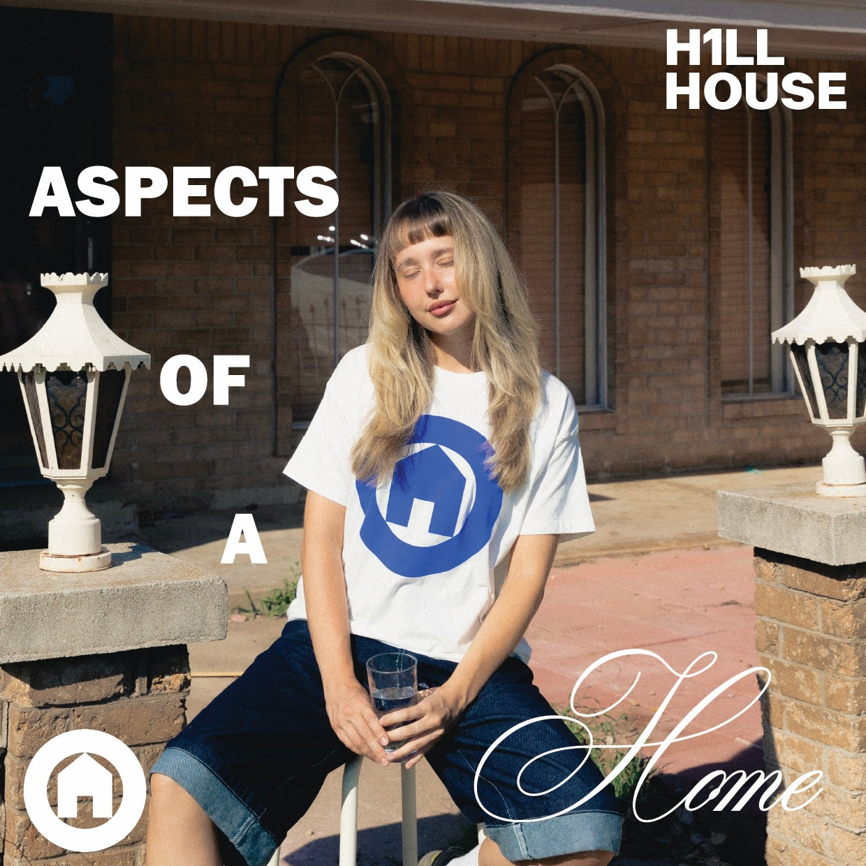 H1LL HOUSE White Emblem Tee