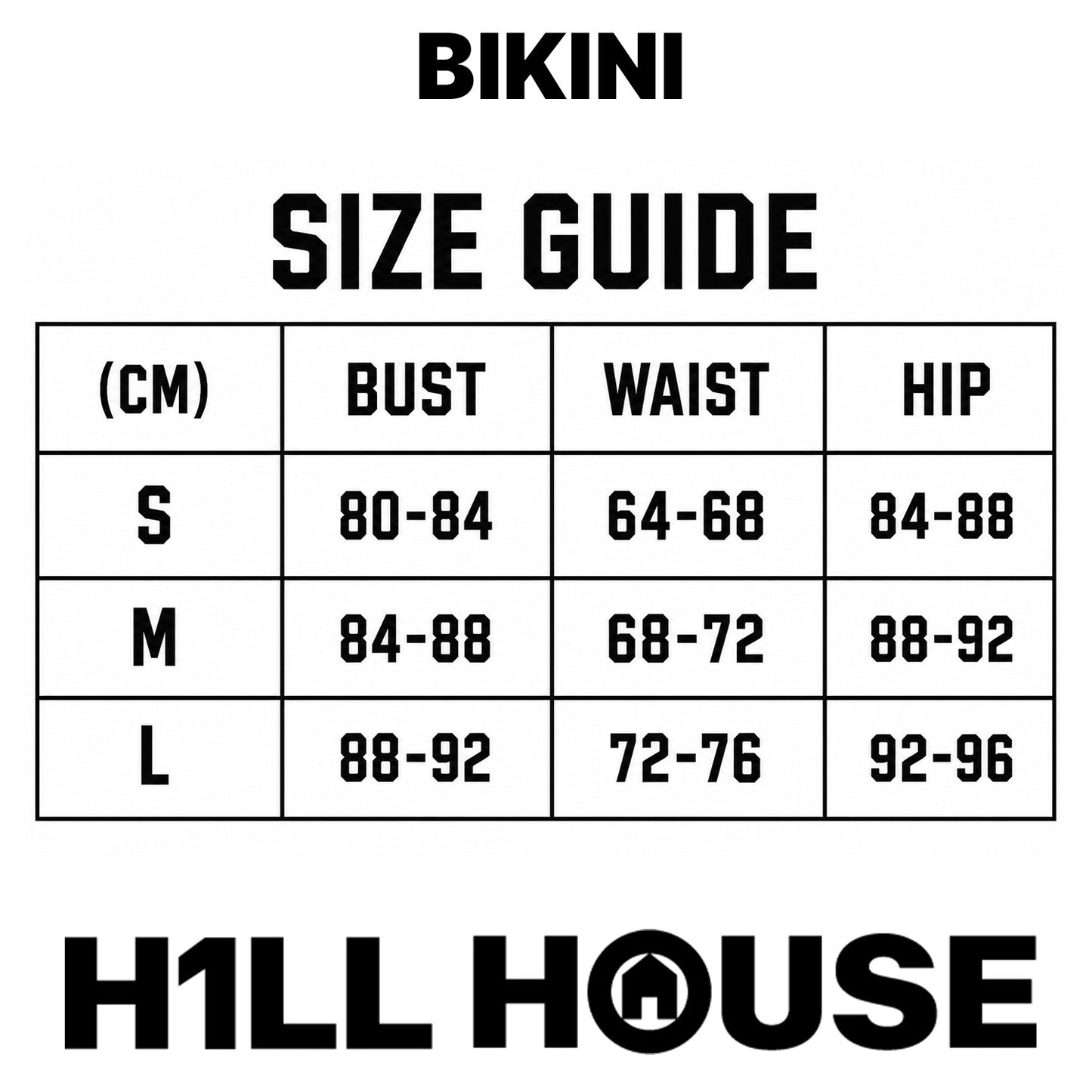 H1LL HOUSE Black Rhinestone Bikini Set