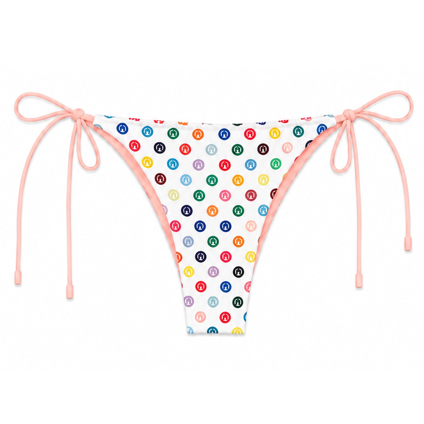 H1LL HOUSE Multi Color Monogram Bikini Bottom (BOTTOM ONLY)