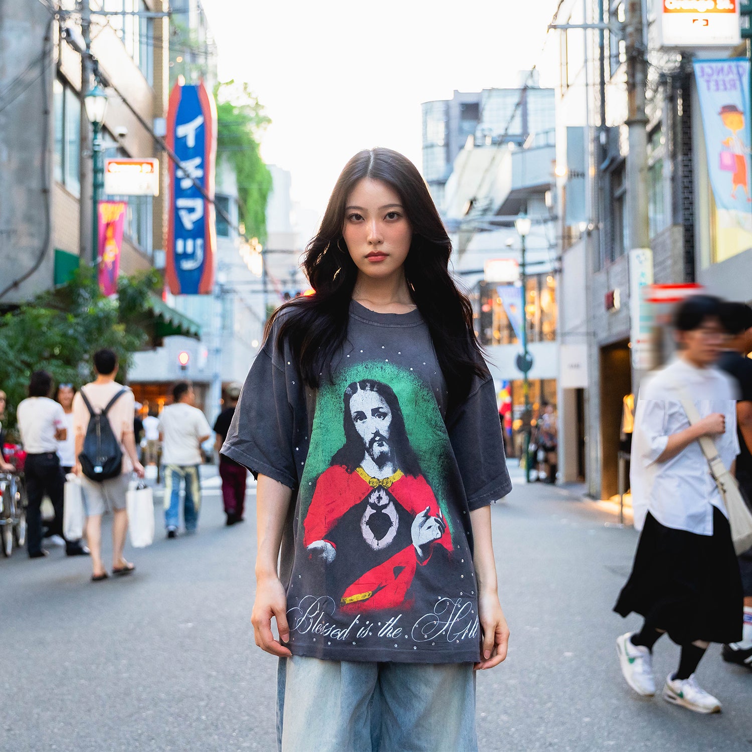 Ｈ*様 House on the Hill L/S Tee (Argyle) 1 H1LL HOUSE Jesus Tee – HILL HOUSE CLOTHING